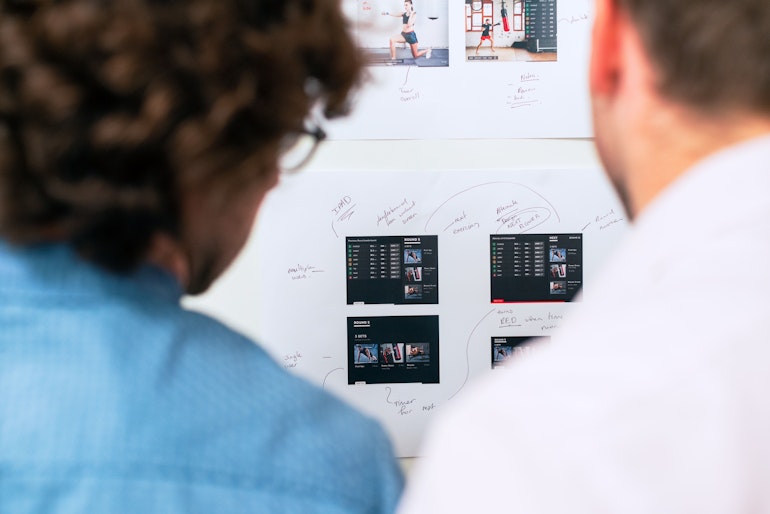 example of Web App, Wireframe, and Prototype