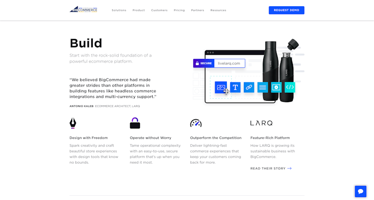 example of f- patterns website layout